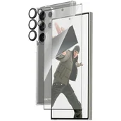 Etui i futerały do telefonów - Etui PANZERGLASS HardCase do Samsung Galaxy S24 Ultra Przezroczysty + Szkło Ultra-Wide Fit + Szkło Camera Lens - miniaturka - grafika 1