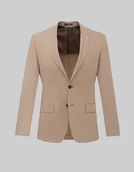 Marynarki męskie - Marynarka do zestawu orciano beżowy slim fit - miniaturka - grafika 1