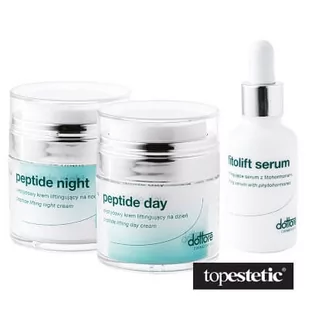Dottore Fitolift Set ZESTAW Peptydowy krem liftingujący na dzień 50 ml + Peptydowy krem liftingujący na noc 50 ml + Liftingujące serum z fitohormonami 30 ml - Zestawy kosmetyków damskich - miniaturka - grafika 1