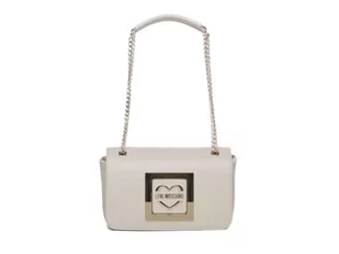 Love Moschino Jc4301pp0gkv0103, Damska torba na ramię, Ecru, Ecru - Torebki damskie - miniaturka - grafika 1