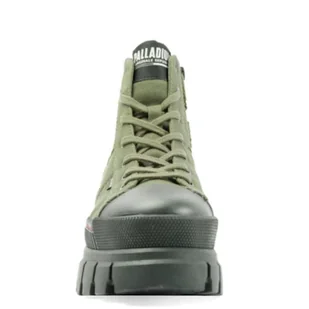 Botki Palladium REVOLT HI ARMY Olive Night 98579-309 - Botki damskie - miniaturka - grafika 5
