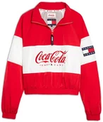 Kurtki damskie - Damska Kurtka Tommy Jeans X Coca Cola r. XXS - miniaturka - grafika 1