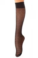 Skarpetki damskie - Gatta Trendyline 12 nero uni podkolanówki damskie - miniaturka - grafika 1