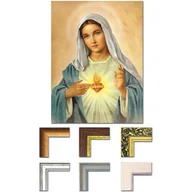 Ikony i obrazy sakralne - Obraz Niepokalane Serce Najświętszej Maryi Panny - miniaturka - grafika 1