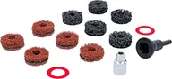 Narzędzia samochodowe - BGS 9736 | Zestaw do szlifowania piast kół | do śrub dwustronnych i śrub mocujących | 14-częściowy - miniaturka - grafika 1