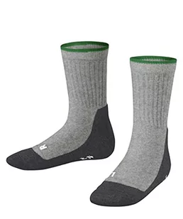 FALKE Uniseks - dzieci Skarpety Active Everyday K SO Wiskoza Bawełna cienkie oddychające 1 Para, Szary (Light Grey 3400), 35-38 (9-12 lata) - Skarpetki damskie - miniaturka - grafika 1