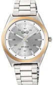 Zegarki męskie - Zegarek męski QQ Q80B-003P srebrny - miniaturka - grafika 1