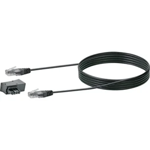 Schwaiger TAL6731 533 kabel sieciowy Czarny 3 m - Kable miedziane - miniaturka - grafika 1