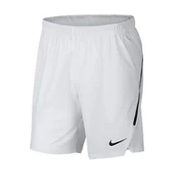 Spodenki męskie - Nike męskie spodnie M Nkct Flx Ace Short 9 cali biały White/Black/(Black) X-S - miniaturka - grafika 1