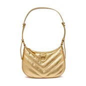 Torebki damskie - Pinko Skórzane hobo HALF MOON MINI - miniaturka - grafika 1