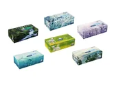 Waciki, płatki i patyczki kosmetyczne - LAMBI Nature Chusteczki 3 warstwowe 90 szt MIX - miniaturka - grafika 1