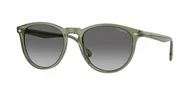 Okulary przeciwsłoneczne - Okulary Przeciwsłoneczne Vogue VO 5599S Transparent Green - miniaturka - grafika 1