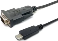 Adaptery i przejściówki - Adapter USB Manhattan MANHATTAN USB-C na szeregowy DB9/RS232 Adapter PL2303GT 1m 154499 - miniaturka - grafika 1