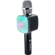 Instrumenty muzyczne dla dzieci - BIGBEN Party Mikrofon do karaoke Bluetooth - Efekty dźwiękowe i świetlne - Czarny - miniaturka - grafika 1