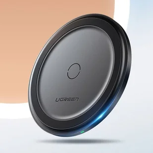 Ugreen ładowarka bezprzewodowa Qi 10W czarny (60470) - Ładowarki do telefonów - miniaturka - grafika 2