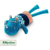 Zawieszki dla dzieci i niemowląt - Lilliputiens Lilliputiens Zawieszka Wibrująca Nosorożec Marius 6 m+ - miniaturka - grafika 1