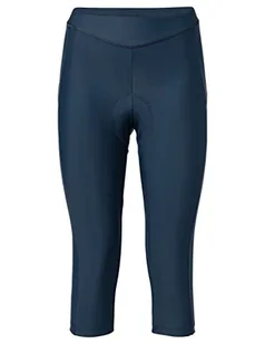 VAUDE Women's Advanced 3/4 Pants IV - damskie spodnie rowerowe 3/4 z wyściółką - Spodnie damskie - miniaturka - grafika 1