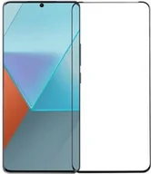 Szkła hartowane na telefon - Mocolo Szkło hartowane 3D AB Full Glue do Redmi Note 13 Pro Plus 5G, czarna ramka - miniaturka - grafika 1