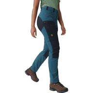 Spodnie rowerowe - Fjällräven Damskie spodnie Abisko Midsummer Zip Off W, indygo/ciemnoniebieskie, 42 - miniaturka - grafika 1