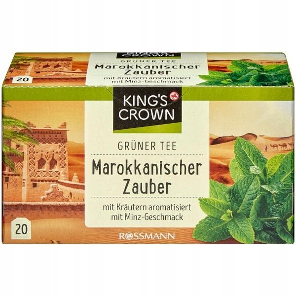 Herbata ziołowa Kings Crown Marokańska Mięta DE