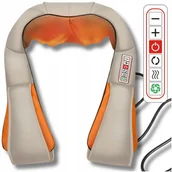 Masażery - Masażer do szyi karku shiatsu pro pleców ciała grzejący ramion 3d ultra - miniaturka - grafika 1