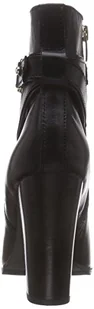 ALDO Damskie kozaki z krótką cholewką Berg, czarny - Czarny Black Leather 97-37 eu - Kozaki damskie - miniaturka - grafika 1