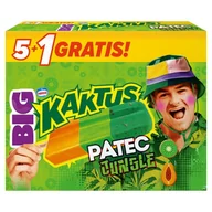 Lody i desery lodowe - Kaktus Patec Jungle Lody wodne z papają i sorbet kiwi 450 ml (6 sztuk) - miniaturka - grafika 1