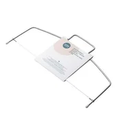 Noże kuchenne - Nóż strunowy krajalnica do ciasta i tortu 32,5 x 17 x 0,5 cm - miniaturka - grafika 1