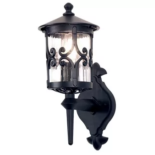 Elstead Lighting Kinkiet HEREFORD BL10 BLACK IP23 - Lampy ogrodowe - miniaturka - grafika 3