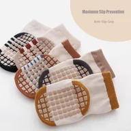 Skarpetki dla dzieci - Skarpetki antypoślizgowe, Skarpetki z abs, 5 par - miniaturka - grafika 1