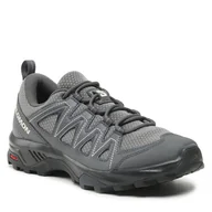 Buty trekkingowe damskie - Trekkingi Salomon X Braze W 471802 20 V0 Pewter/Ebony/Rainy Day - miniaturka - grafika 1