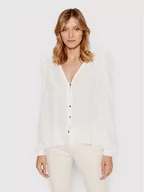 Koszule damskie - Morgan Koszula 221-CWORK.F Biały Regular Fit - miniaturka - grafika 1