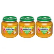 Dania dla dzieci - BoboVita Obiadek Warzywa z indykiem po 5 miesiącu Zestaw 3 x 125 g - miniaturka - grafika 1