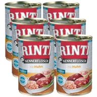 Mokra karma dla psów - Rinti Kennerfleisch Junior Huhn karma mokra dla psa - kurczak 6x400g - miniaturka - grafika 1