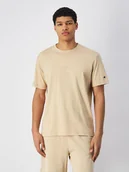 Koszulki męskie - Champion Koszulka w kolorze beżowym - miniaturka - grafika 1