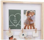 Ramki na zdjęcia - Ramka na zdjęcia z dekoracją, 31 x 27 x 43,5 cm - miniaturka - grafika 1