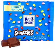 Czekolada - Czekolada mleczna Ritter SPORT Smarties Limitowana - miniaturka - grafika 1