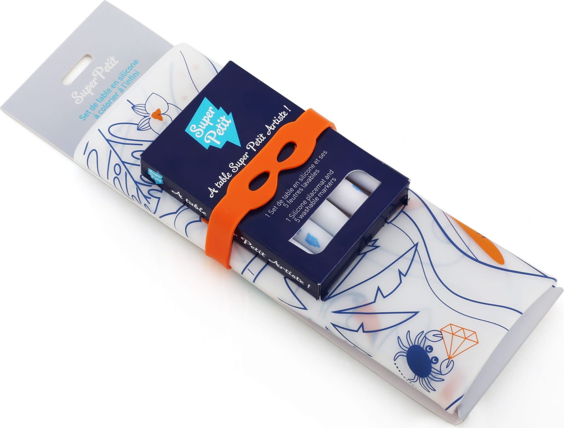 SuperPetit Duża mata do kolorowania Surfing