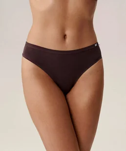 FIGI ATLANTIC 3CLP-002 JZ25 BEZC/WIN/FIOJ (kolor beż ciemny- wino- fiolet jasny, rozmiar L) - Majtki damskie - miniaturka - grafika 1