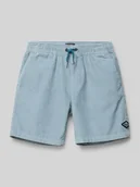 Spodnie i spodenki dla chłopców - Szorty ze sztruksu z kieszenią z tyłu model ‘LARRY’ - miniaturka - grafika 1