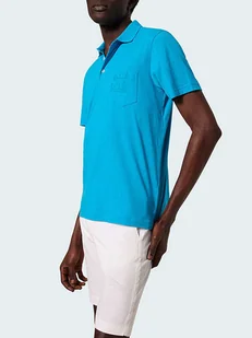 Pierre Cardin Koszulka polo w kolorze turkusowym - Koszulki męskie - miniaturka - grafika 1