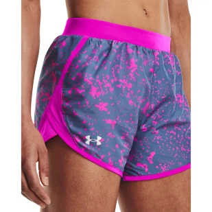 Spodenki krótkie damskie Under Armour Fly By 2.0 Printed Short - Spodenki damskie - miniaturka - grafika 3