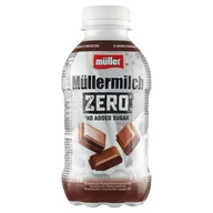 Kefiry, jogurty, maślanki - Muller - Mullermilch Zero o smaku czekoladowym - miniaturka - grafika 1