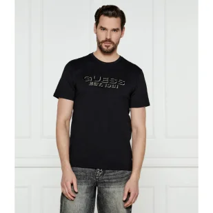 GUESS T-shirt Slim Fit - Koszulki męskie - miniaturka - grafika 1