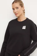 Bluzy damskie - EA7 Emporio Armani bluza damska kolor czarny z aplikacją TJZUZ.6DTM31 - miniaturka - grafika 1