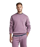 Bluzy męskie - G-STAR RAW Męska bluza premium Core, purpurowa (Grapeade C235-D611), XXL, Purpur (Grapeade C235-d611), XXL - miniaturka - grafika 1