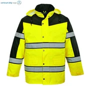 Odzież robocza - PORTWEST S462 DWUKOLOROWA KLASYCZNA KURTKA OSTRZEGAWCZA; ŻÓŁTY - miniaturka - grafika 1