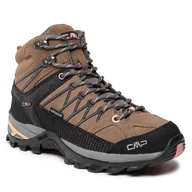 Buty trekkingowe damskie - Trekkingi CMP - Rigel Mid Wmn Trekking Shoe Wp 3Q12946 Cenere P430 - miniaturka - grafika 1