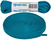 Akcesoria obuwnicze - Sznurówki Sznurowadła Turkusowe płaskie 90cm - miniaturka - grafika 1