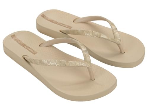 IPANEMA Mesh IX Fem, japonki damskie, złoty, 38 EU, odcienie złota, 38 EU